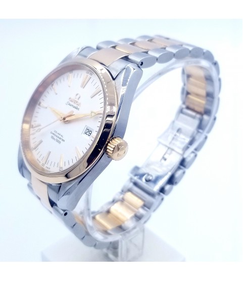 Omega 2303.30.00 Seamaster Aqua Terra Chronometer Gold 18k Watch