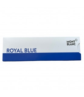 Montblanc rollerball refills pens size M blue color 2 in pack