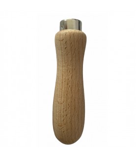 File handle of wood with force 18 mm and overall length 110 mm