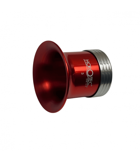 Horotec MSA00.033-3 Red Anodized 3.5x Watchmaker Loupe