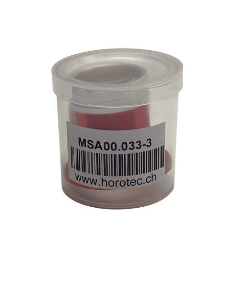 Horotec MSA00.033-3 Red Anodized 3.5x Watchmaker Loupe