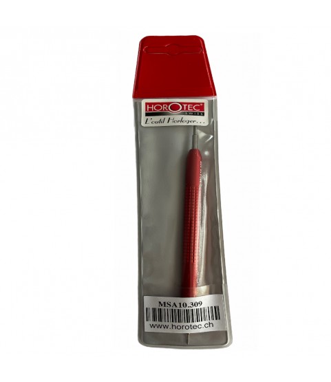 Horotec MSA 10.309 spring bar tool for bracelet replacement with aluminium anodised red handle