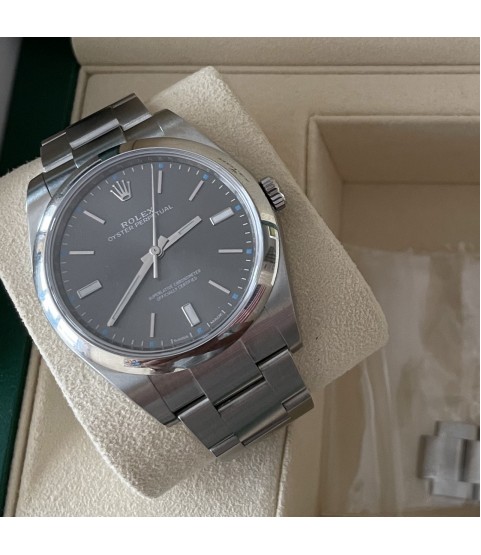 Rolex Oyster Perpetual 114300 stainless steel men's watch 2019