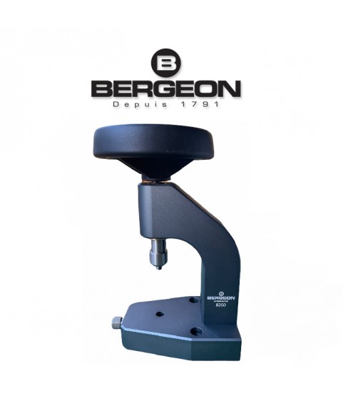 Bergeon 8250 watch case closer and crystal press fitting