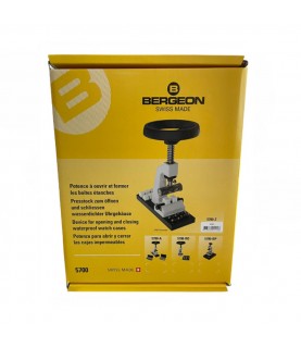 Bergeon 5700-Z device press for opening and close waterproof watch cases
