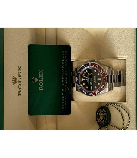 New Rolex GMT Master II 126710BLRO men's watch full set 2021