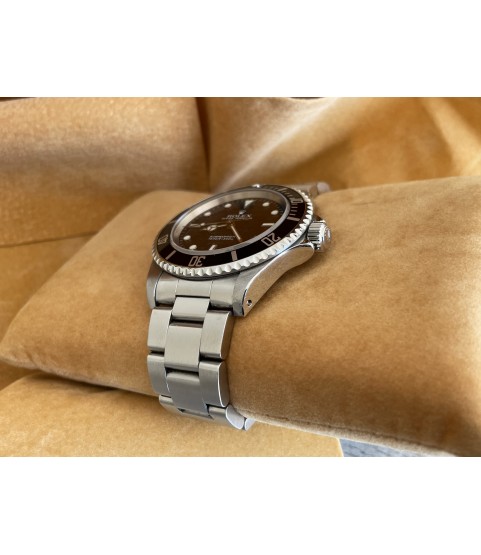 Rolex Submariner 14060M no date men's watch with box