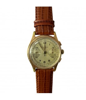 Vintage Helbros chronograph men's watch with Landeron 1960's