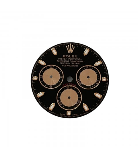Rolex Daytona black rose watch dial 116505, 116515