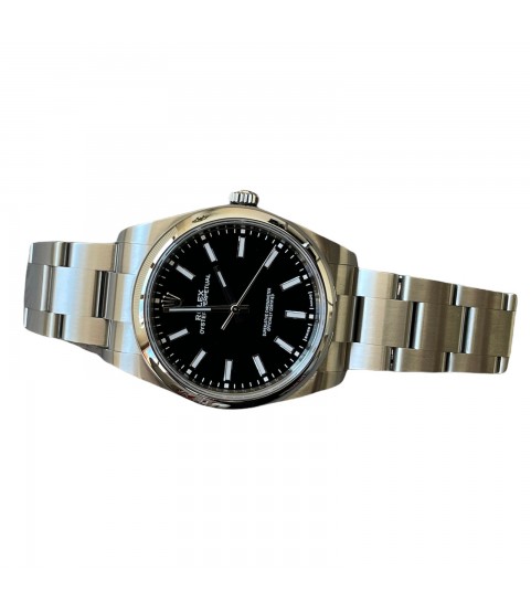 Rolex Oyster Perpetual 114300 black dial 39mm 2019