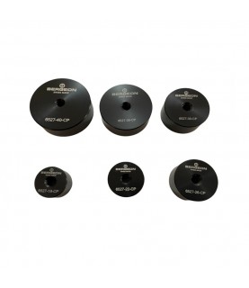 Bergeon 6527-6CP glass fitting dies for domed mineral watch glasses Ø19-40mm