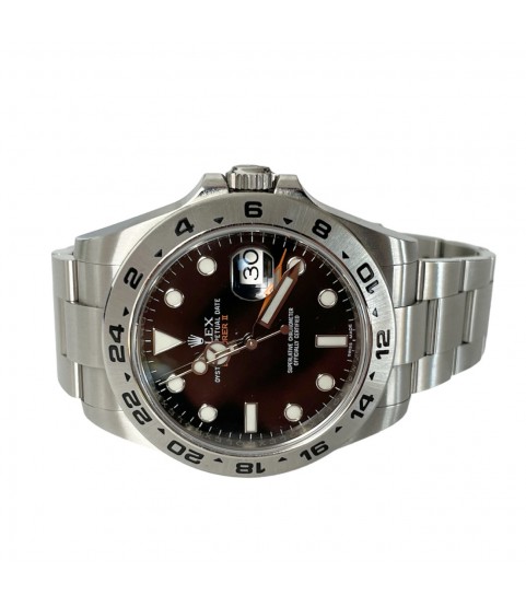 Rolex Explorer II 216570 black dial men's watch 42mm