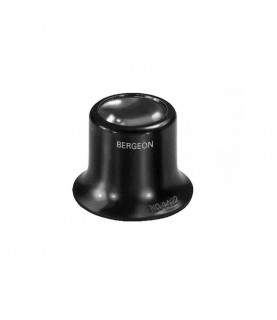 Bergeon 4422-3.5 watchmaker's loupe, plastic housing, inner screw ring, 2,8x magnification