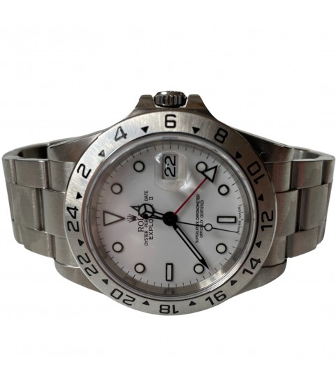 Rolex Explorer II Polar 16570 men's watch with white dial 2000