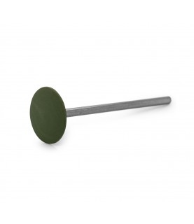 Polisher Eveflex fine silicon carbide green, lens, Ø 14,5 x 2,5 mm, very soft, grain fine, HP-shank