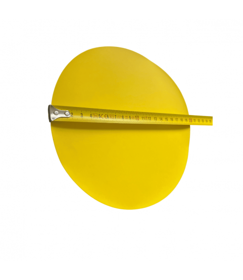 3M Lapping Film ILF 266X, Self-Adhesive Yellow Disc, 200 mm, 12 µm