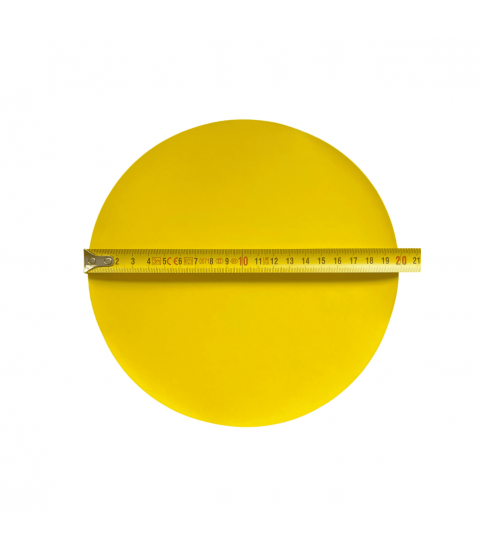 3M Lapping Film ILF 266X, Self-Adhesive Yellow Disc, 200 mm, 12 µm