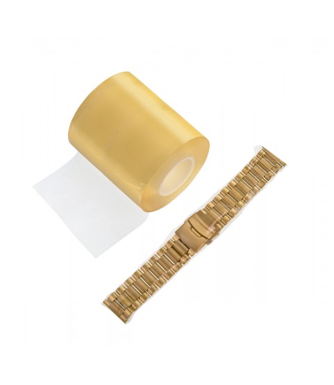 Adhesive foil roll for protection of high class watches, jewelry and luxury goods, 4 cm x 50 m