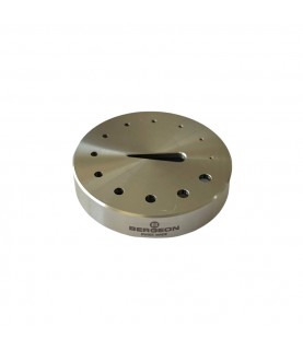 Bergeon 30110 nickel tool with holes to adjust balances Ø 35mm