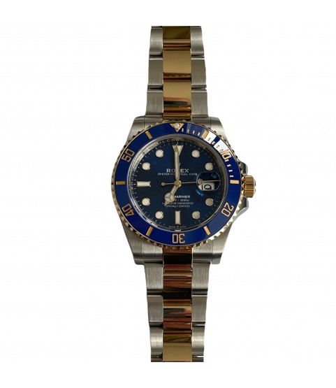 New Rolex Submariner 126613 Two Tone blue dial 18k gold 2022