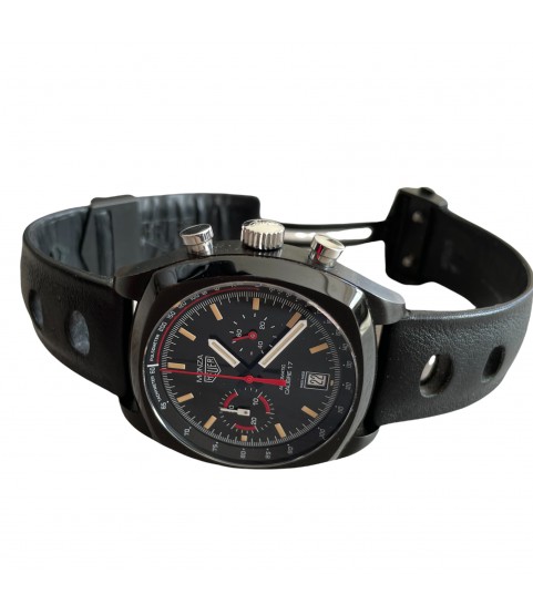 TAG Heuer Monza automatic Men's watch Anniversary Limited Production Black PVD Titanium 42mm CR2080.FC6375
