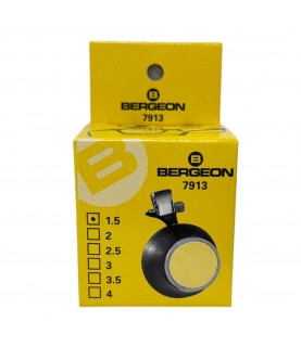 Bergeon 7913-1.5 eyeglass watchmaker loupe with clip 6.7x