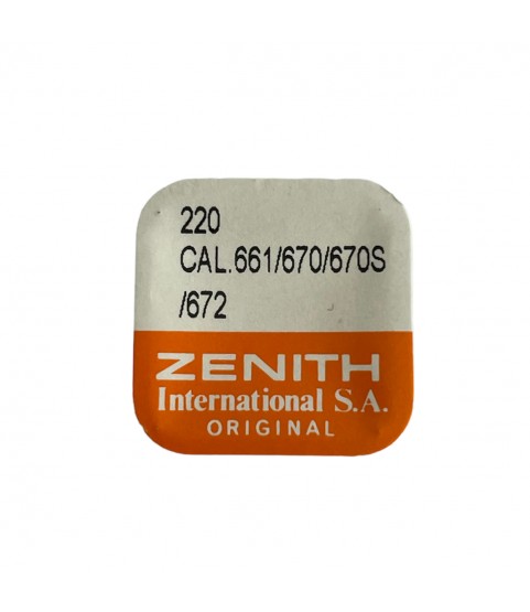 Zenith Elite cal 660, 650, 655, 661, 670, 672 second wheel with short pivot part 220