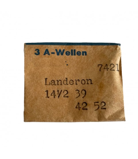 New Landeron 39, 42, 52 winding stem 14 1/2 part 401