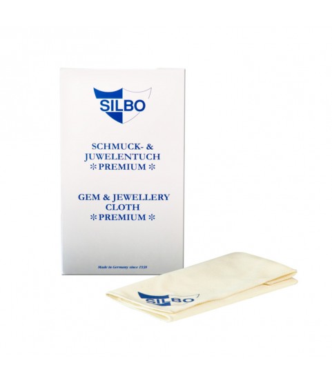 Silbo gem and jewelry cloth Premium, microfiber, 24 x 20 cm
