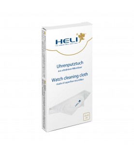 Heli watch cleaning washable cloth for watch case, bracelet and glass
