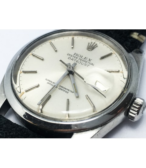 Vintage Rolex Datejust Oyster Perpetual Automatic Men Watch 16000 cal. 3035
