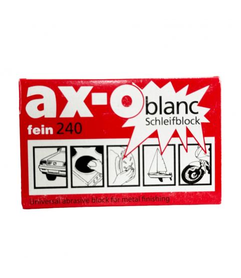 Artifex abrasive sponge ax-o blanc for grinding, matting, rust removal, cleaning and polishing - 240 coarse