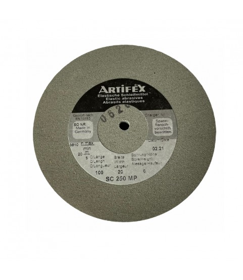 Artifex elastic abrasive grinding wheel silicon carbide for Rolex SC 250 MP