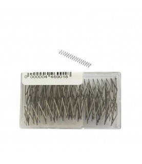 Assortment of flat springs for clasps, 8 pcs, 8 - 18 mm
