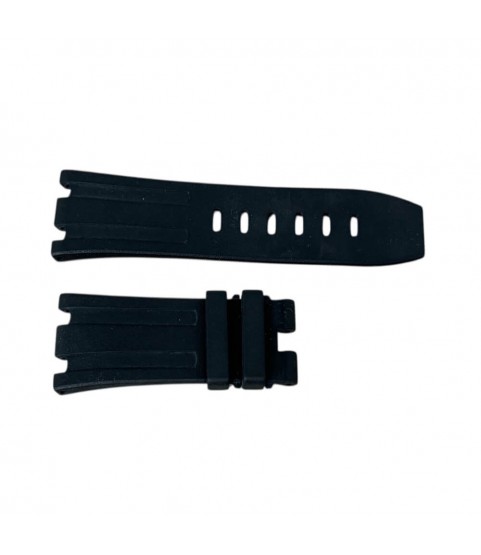 Audemars Piguet 28mm Black Silicone Watch Strap – Pre-Owned