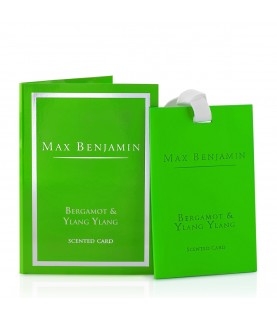 Bergamot & Ylang Ylang Luxury Scented Card – Max Benjamin Bergamot & Ylang Ylang Luxury Scented Card – Max Benjamin