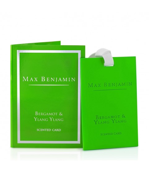 Bergamot & Ylang Ylang Luxury Scented Card – Max Benjamin
