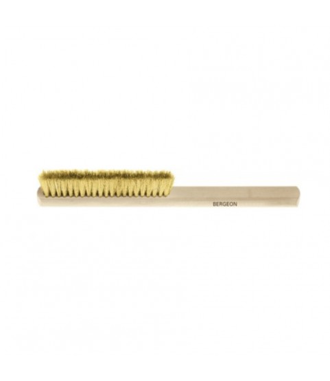Bergeon 1131-12 hand wire scratch brush surly brass
