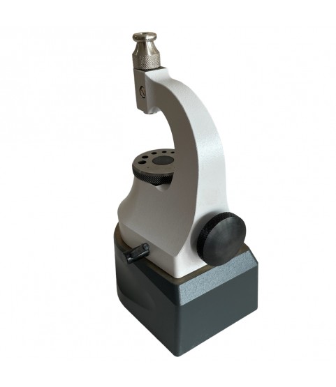Bergeon 15285-93C staking tool and friction jeweling outfit, with 120 punches and 24 stakes in wooden box