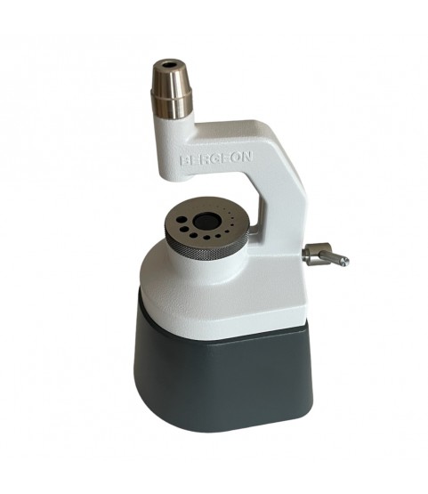 Bergeon 15285-D staking tool with 100 punches and 20 stakes