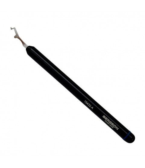 Bergeon 15432-A lever for balance cock, black, 5 mm