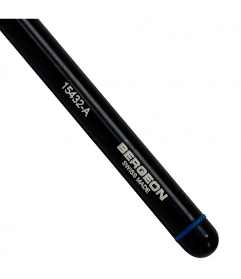 Bergeon 15432-A lever for balance cock, black, 5 mm