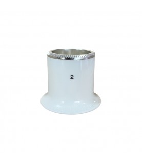 Bergeon 2611-B-2 watchmaker white loupe, magnification 5 Bergeon 2611-B-2 watchmaker white loupe, magnification 5