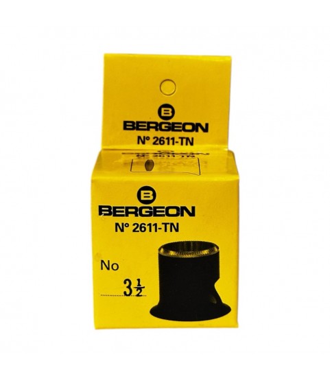 Bergeon 2611-TN 2.8x watchmaker eyeglasses loupe biconvex air 3.5