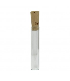 Bergeon 2954 Glass Tube with Cork Cap, 32mm, 7mm