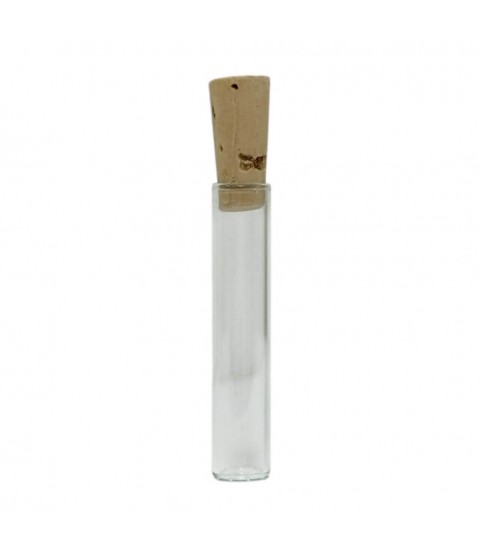 Bergeon 2954 Glass Tube with Cork Cap, 32mm, 7mm