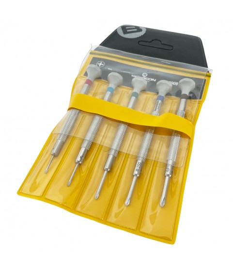 Bergeon 30081-C-P05 Phillips screwdriver set of 5