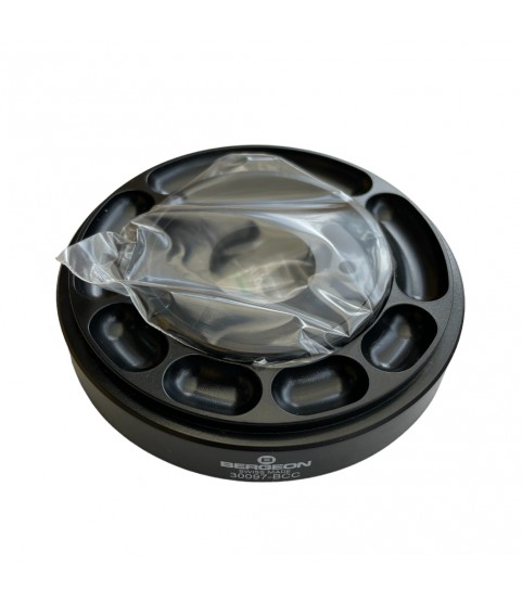 Bergeon 30097-BCC dust cover with organiser for watch parts