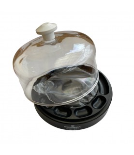 Bergeon 30097-BCC dust cover with organiser for watch parts