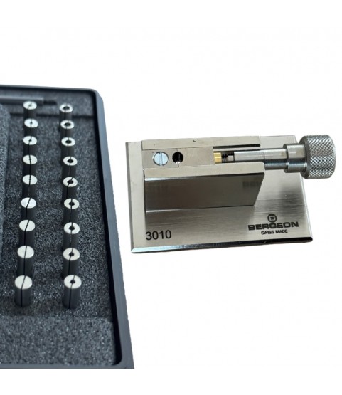 Bergeon 3010 watchmaker tool for tightening the pipes of hands & winding crowns Bergeon 3010 watchmaker tool for tightening the pipes of hands & winding crowns